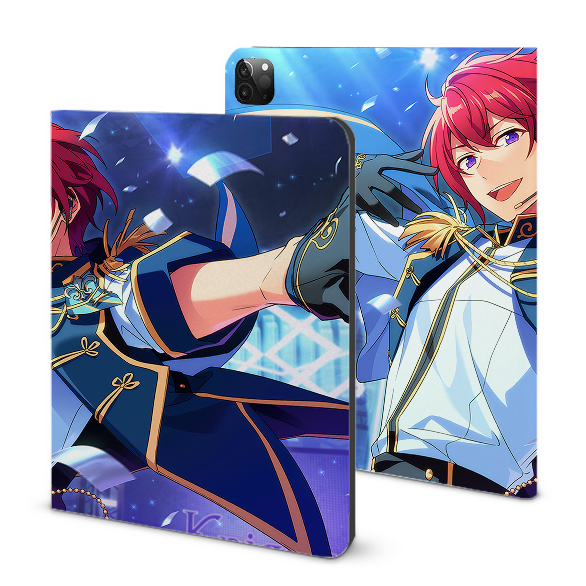 （画像用） あんさんぶるスターズ! Ensemble Stars IPadケース ペンホルダー付き ブックスタイルデザイン